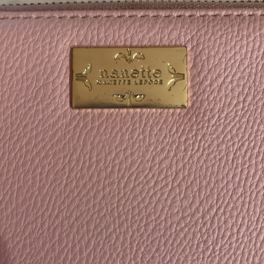 Nanette lepore pink wristlet - Picture 2 of 7